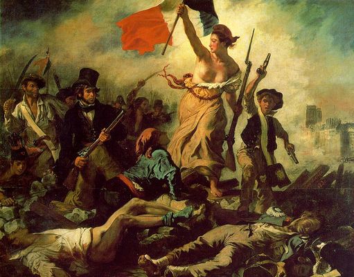 La liberté guidant le peuple - Eugène Delacroix